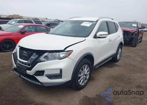 2019 Nissan Rogue Sv z USA, uszkodzony, nr VIN JN8AT2MV8KW377399
